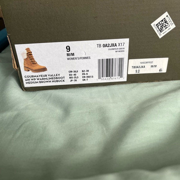 Timberland Courmayeur Valley 6-Inch Faux Fur Lined Waterproof womens Boot - Picture 5 of 12